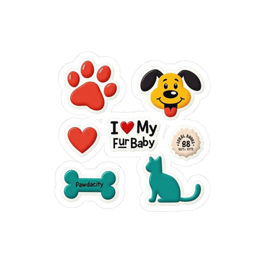 Pet Stickers Pack - Pawdacity