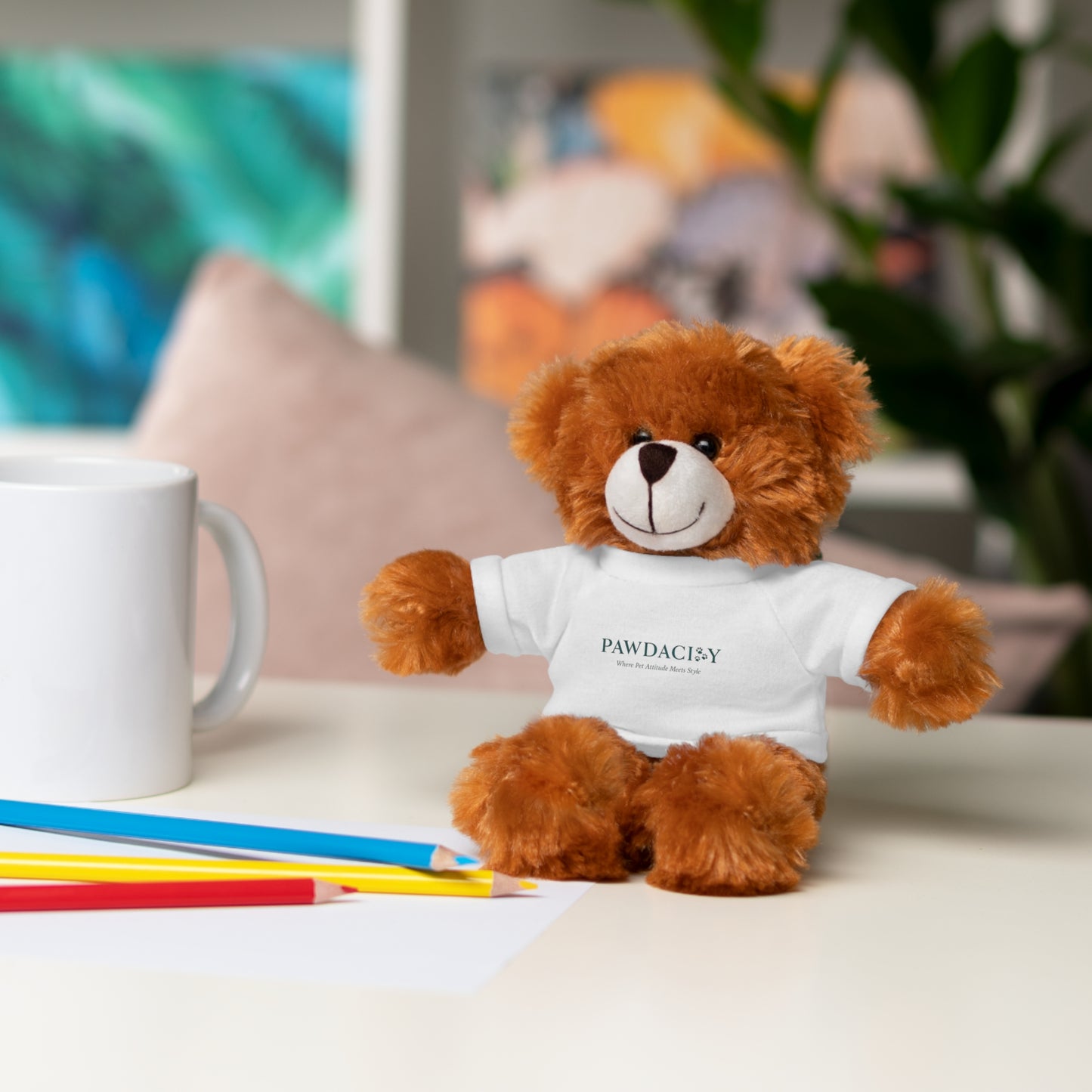 Customizable Teddy Bear - Pawdacity